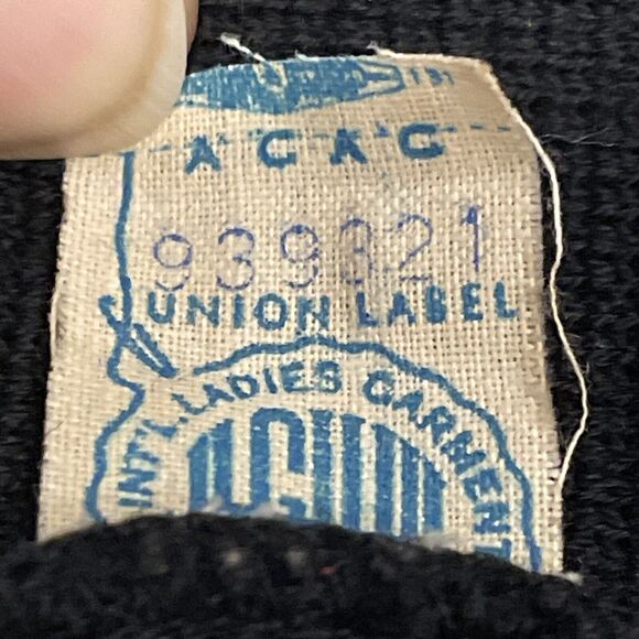 Women Cardigan 10 Holiday Party Layering Sequin Wool Retro Glam Statement - Picture 8 of 8